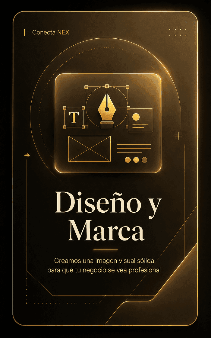 Diseño y Marca — Conecta NEX