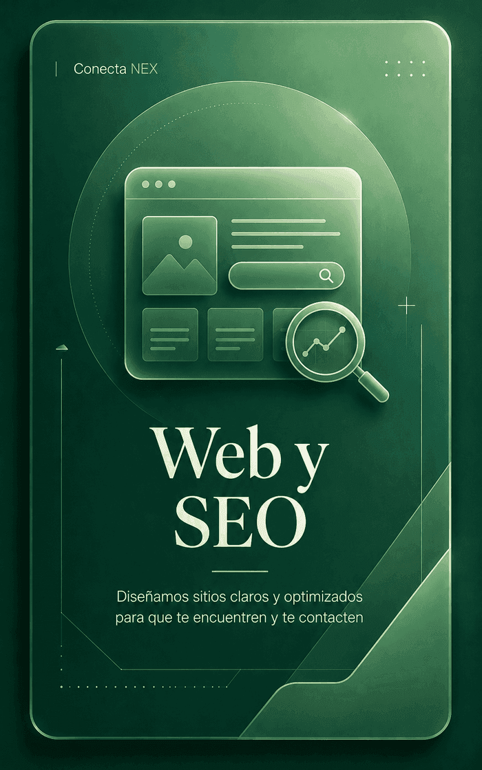 Web y SEO — Conecta NEX